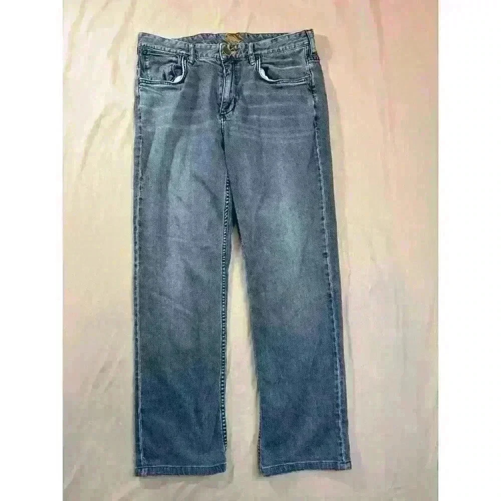Tommy Bahama Authentic Mens Denim Jeans Size 34x34 Medium Wash Blue 32x27 Actual
